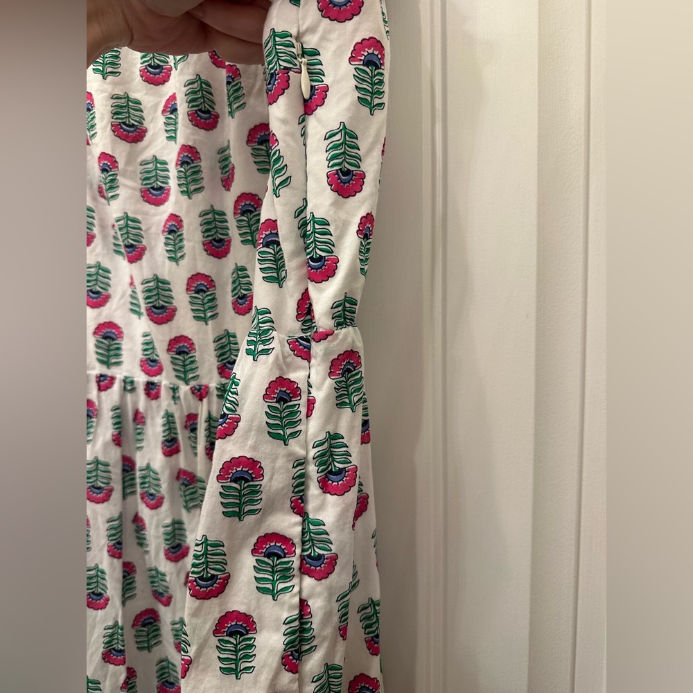 J. Crew Ruffled Floral Dress 8 - Picture 6 of 12